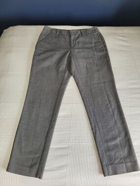 Merona Gray Women's Ankle-Lenght Trousers - Straight Leg -Size 2
